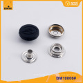 Nylon Cap Metal latão Snap botão para jaqueta BM10806